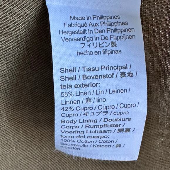 J Crew Willa Blazer Jacket Linen Cupro Blend - Picture 8 of 8